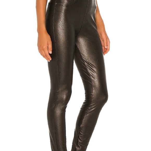 SPANX Pants - SPANX LEATHER LIKE PANTS. FEATURES A SKINNY FIT&A HIGH RISE WAIST. SIZEM/ NWOT